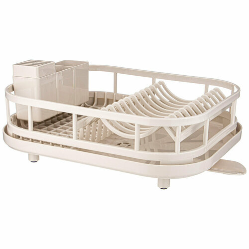 Сушилка для посуды, цвет: бежевый KSG-166-178