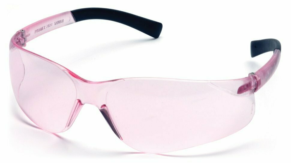Очки баллистические стрелковые Pyramex Mini Ztek S2517SN детские Розовые 82%