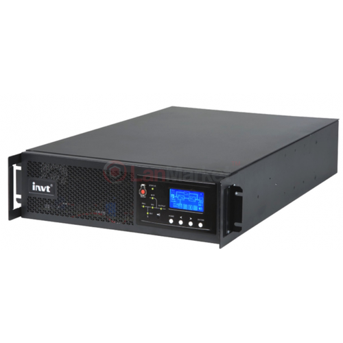 ИБП INVT Rack type online 3кВА, PF = 0.9, Ш*Г*В: 440*480*86мм/ Rack type online UPS 3 kVA ups online ols10000ert2ua