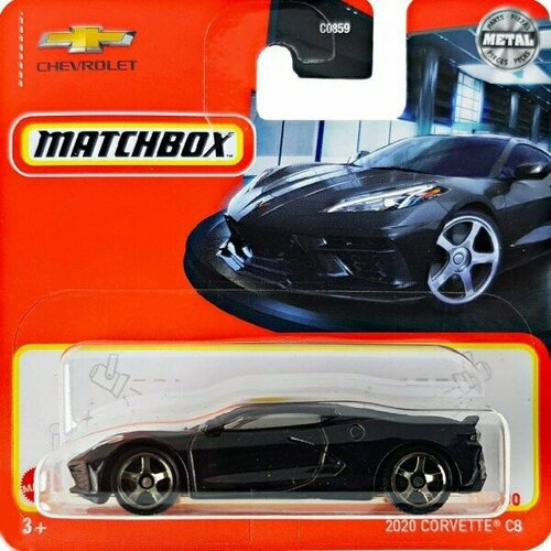 машинка mattel matchbox 2020 corvette c8 арт hfr84 c0859 020 из 100 Машинка Mattel Matchbox 2020 Corvette C8, арт. HFR84 (C0859) (020 из 100)