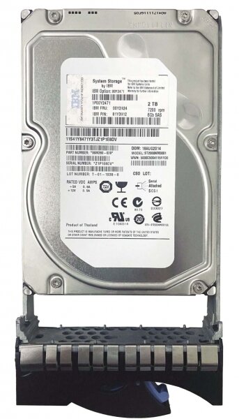 Жесткий диск IBM 00Y2424 2Tb 7200 SAS 3,5" HDD