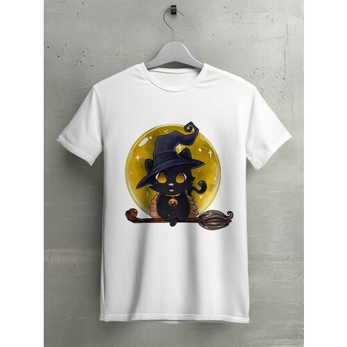 фото Футболка hypnotica, размер 2xl, белый