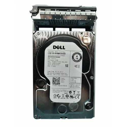Жесткий диск Dell 0202V7 4Tb 7200 SAS 35 HDD 53420₽