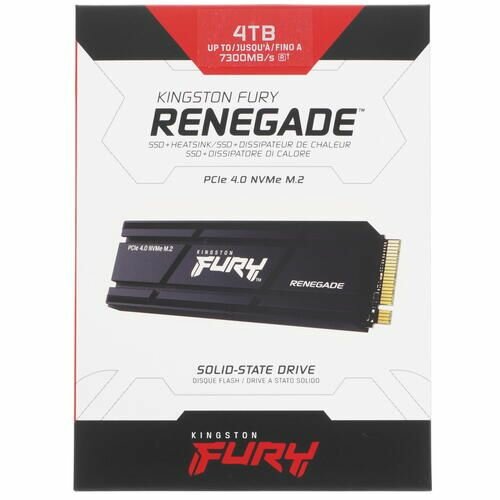 Твердотельный накопитель Kingston Fury Renegade 4000Gb PCI-E 4.0 x4 SFYRDK/4000G - фото №12