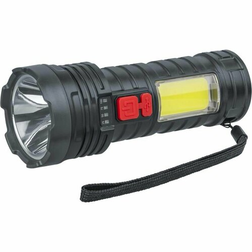 Фонарь 93 817 NPT-CP25-ACCU 1LED 3Вт+1COB 3Вт li-ion 1.2А. ч 5реж. пластик. NAVIGATOR 93817