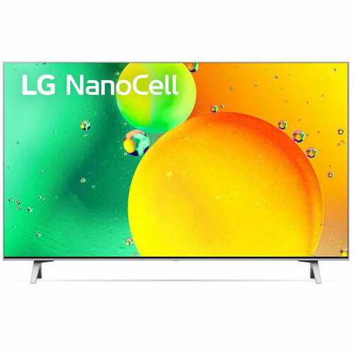 43 Телевизор LED LG 43NANO776QA 4K Ultra HD смарт ТВ серый 4663900₽