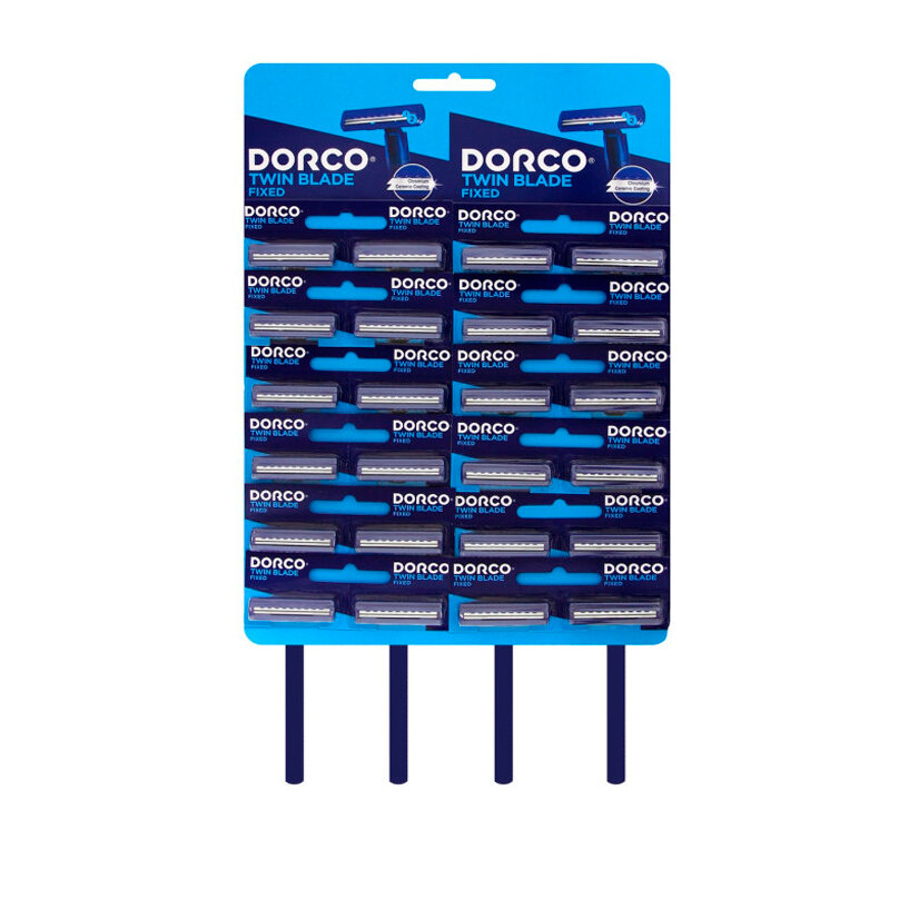 Dorco Станок для бритья мужской лист одноразовый TD708DB 24 шт