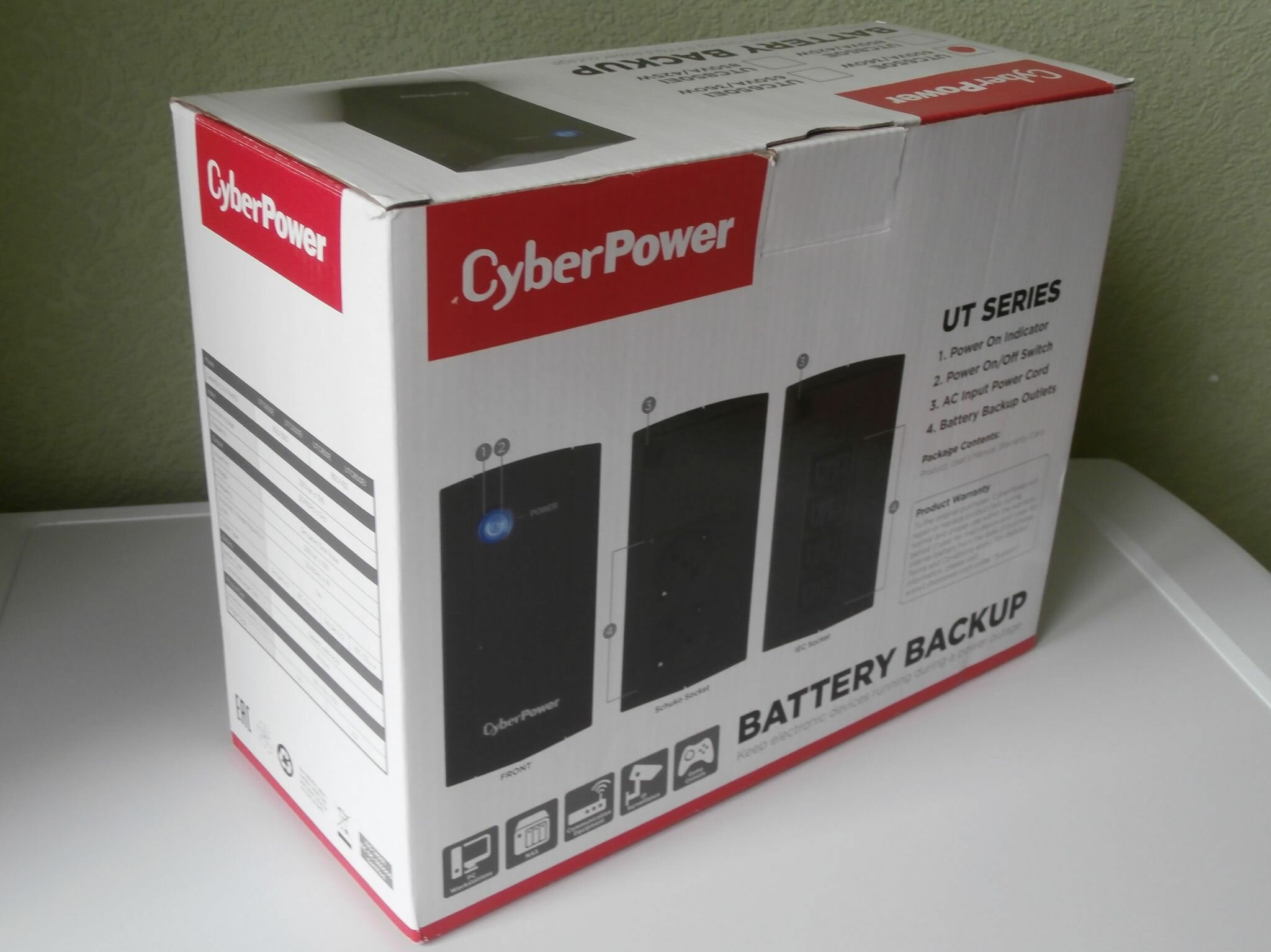 ИБП CyberPower UT850EI 850VA - фото №20