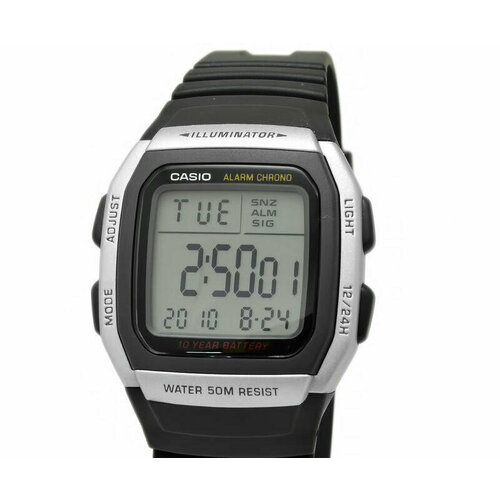 фото Наручные часы casio collection, серебряный, черный