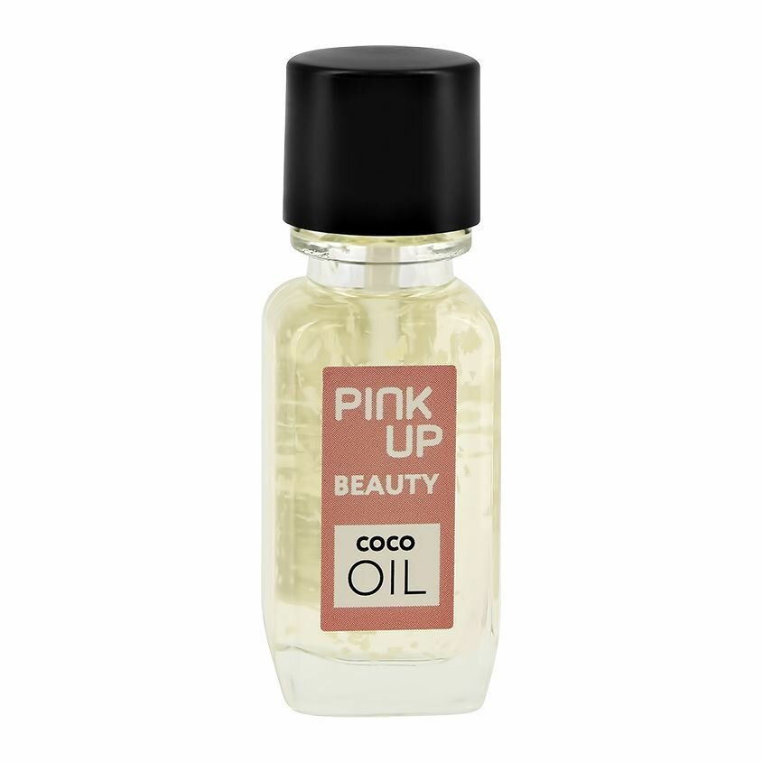 фото Масло для ногтей и кутикулы PINK UP BEAUTY с кокосовой стружкой Сoco oil 11 мл