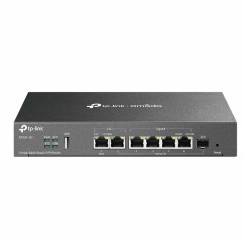 TP-Link SMB Сетевое оборудование TP-Link ER707-M2 VPN-маршрутизатор Omada с мультигигабитными портами tp link сетевое оборудование er8411 omada vpn маршрутизатор с портами 10 гбит с