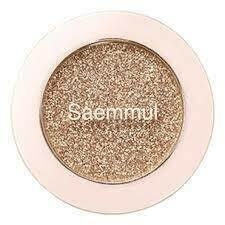 The Saem Тени Saemmul Single Shadow (Glitter) BR24 Serious Brown, 1,6г