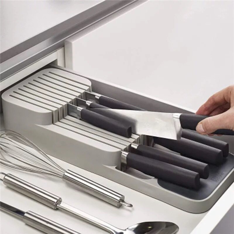 Подставка для кухонных ножей/ Держатель для ножей/ Органайзер для кухонных ножей
