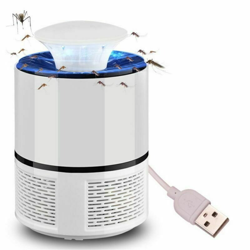 Лампа против комаров Optmobilion WD-07 белая / USB убийца комаров