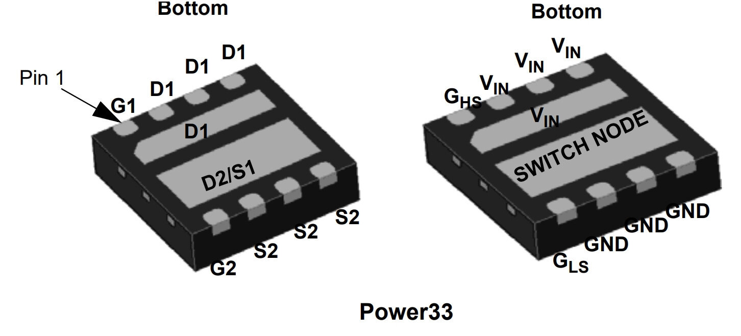 Микросхема FDMC8200S N-Channel MOSFET 30V 18A MLP