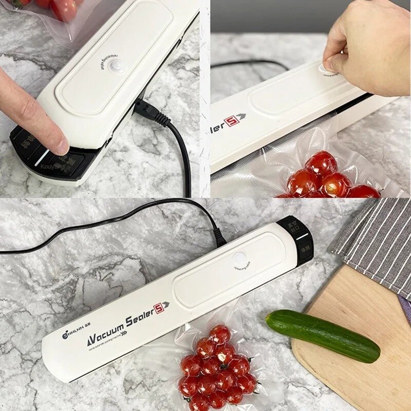 Вакуумный упаковщик Vacuum Sealer S/ Вакууматор - фотография № 6