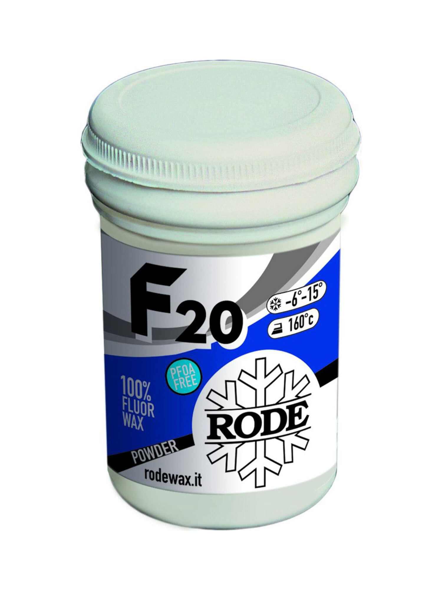 Порошок-ускоритель RODE F20 Fluor Powder -6C°.-15C° / 30g