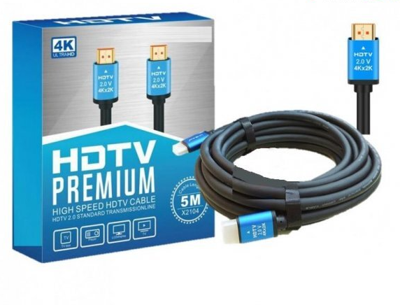 Высококачественный HDMI кабель v2.0 4K HDR Premium 5 метров