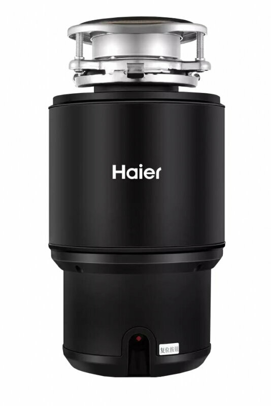 Измельчитель бытовых отходов HAIER HDM-1375B черный - фотография № 2