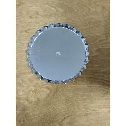 Набор форм для выпечки пиццы и пирогов, диаметр-22 см, нержавеющая сталь, 4 шт.