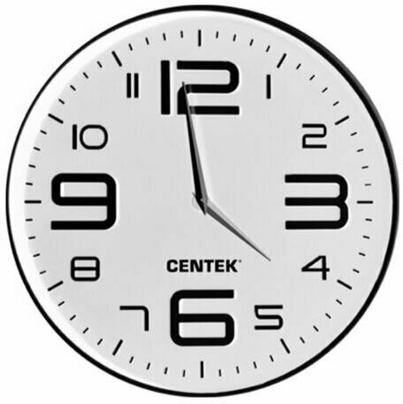 Настенные часы Centek CT-7101 белый