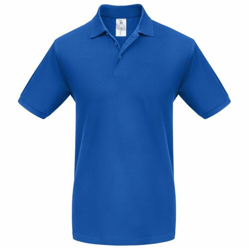 Поло B&C collection, размер XXL, синий рубашка поло мужская размер xxl цвет ярко зелёный