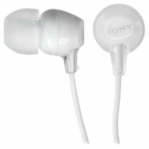 Проводная гарнитура Sony MDR-EX14APW белый 105200₽