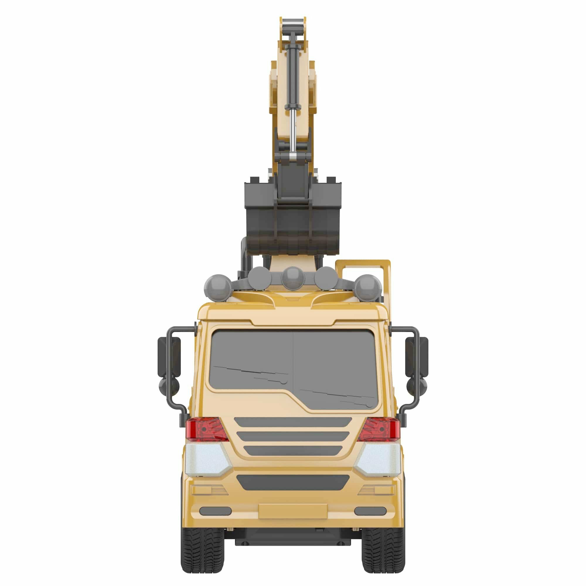 Машина радиоуправляемая Hiper Truck car желтый/черный (hct-0023) - фото №13