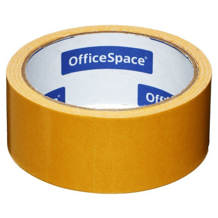 Клейкая лента двусторонняя OfficeSpace 38 ммх10 м, полипропилен (КЛД_22262)