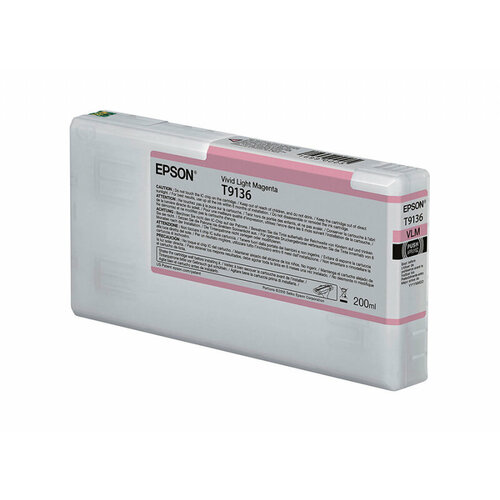 Картридж EPSON C13T913600 для SC-P5000 200ml Vivid Light Magenta