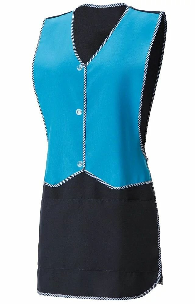 фото Фартук-жилетка универсальный сине-голубой 56-62