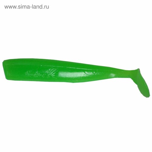 виброхвост helios chebak electric green 8 см 7 шт hs 3 007 комплект из 7 шт Виброхвост Helios Chebak Electric green, 8 см, 7 шт. (HS-3-007)