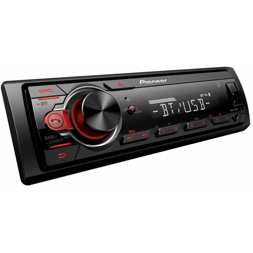 Автомагнитола Pioneer MVH-S215BT 1DIN 4x50Вт