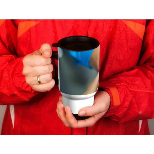 Тремокружка для авто с принтом Умные часы яблоко технология 05 л 144000₽