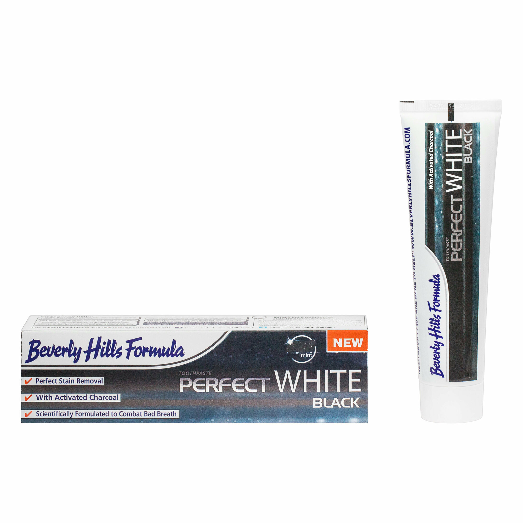 Зубная паста Beverly Hills Formulа Perfect White Black 100 мл