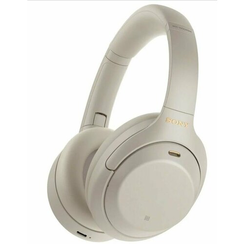 Наушники Sony WH-1000XM4, серебристый