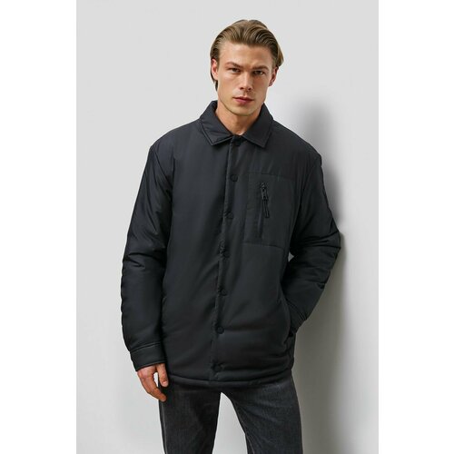 Куртка-рубашка Baon, размер 54, черный