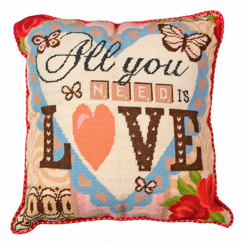 chichester clark emma all you need is love Набор для вышивания Anchor: наволочка All You Need Is Love 40*40см, MEZ, ALR62