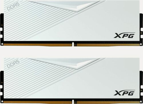 Изображение товара Модуль памяти ADATA 64GB DDR5 6400 DIMM XPG Lancer AX5U6400C3232G-DCLAWH 2*32, 1.4V, CL32-39-39, white