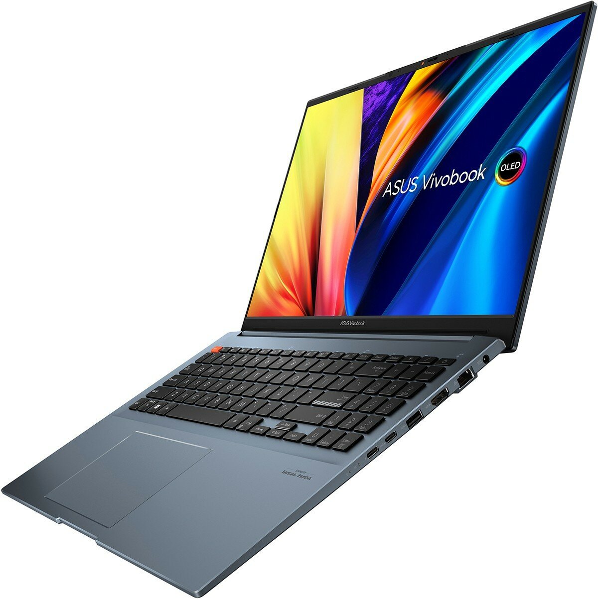 Ноутбук ASUS VivoBook Pro 16 OLED K6602VU-MX098 90NB1151-M00660 (16", Core i7 13700H, 16Gb/ SSD 1024Gb, GeForce® RTX 4050 для ноутбуков) Синий - фото №15