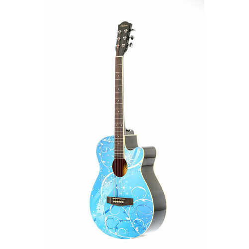 Акустическая гитара Elitaro E4040 Blue Fantasy акустическая гитара elitaro e4040 ru flag