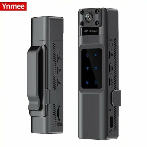 Видеокамера для съемки мини камера с диктофоном беспроводная камера видеонаблюдения Full HD слот для карты памяти ночной режим портативная 276000₽