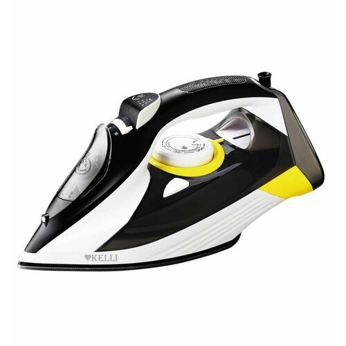 Паровой утюг Kelli KL-1654 2600Вт Желтый 198000₽