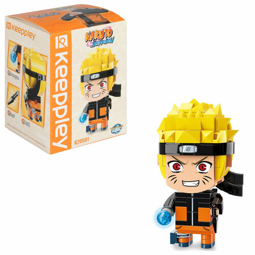 фото Конструктор 1toy "наруто узумаки"10*5,5*5 см, коробка 1 toy