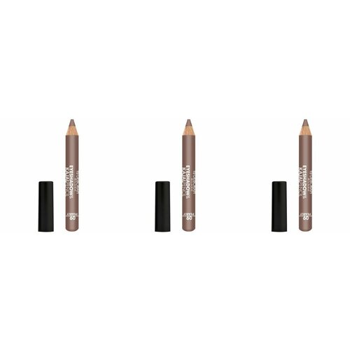 focallure тени карандаш eyeshadow pencil оттенок 11 алая роза Deborah Milano Тени-карандаш для век Eyeshadow&Kajal Pencil, тон 09 жемчужно-золотой, 2 г, 3 шт