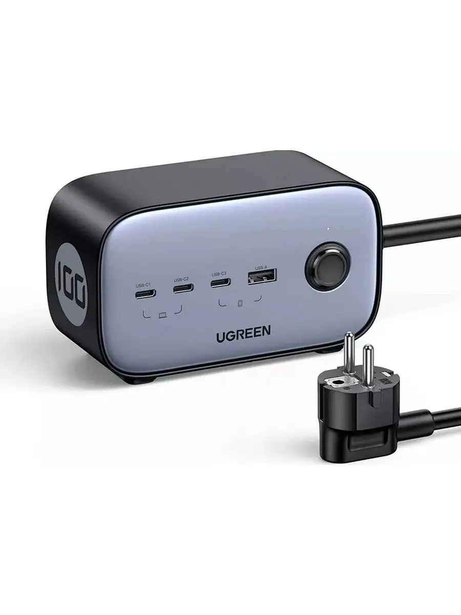 Зарядное устройство сетевое UGREEN 60167_ DigiNest Pro 100W USB-C Charging Station100W c 3* USB-C b 1*USB-A, цвет: серый космос - фото №18