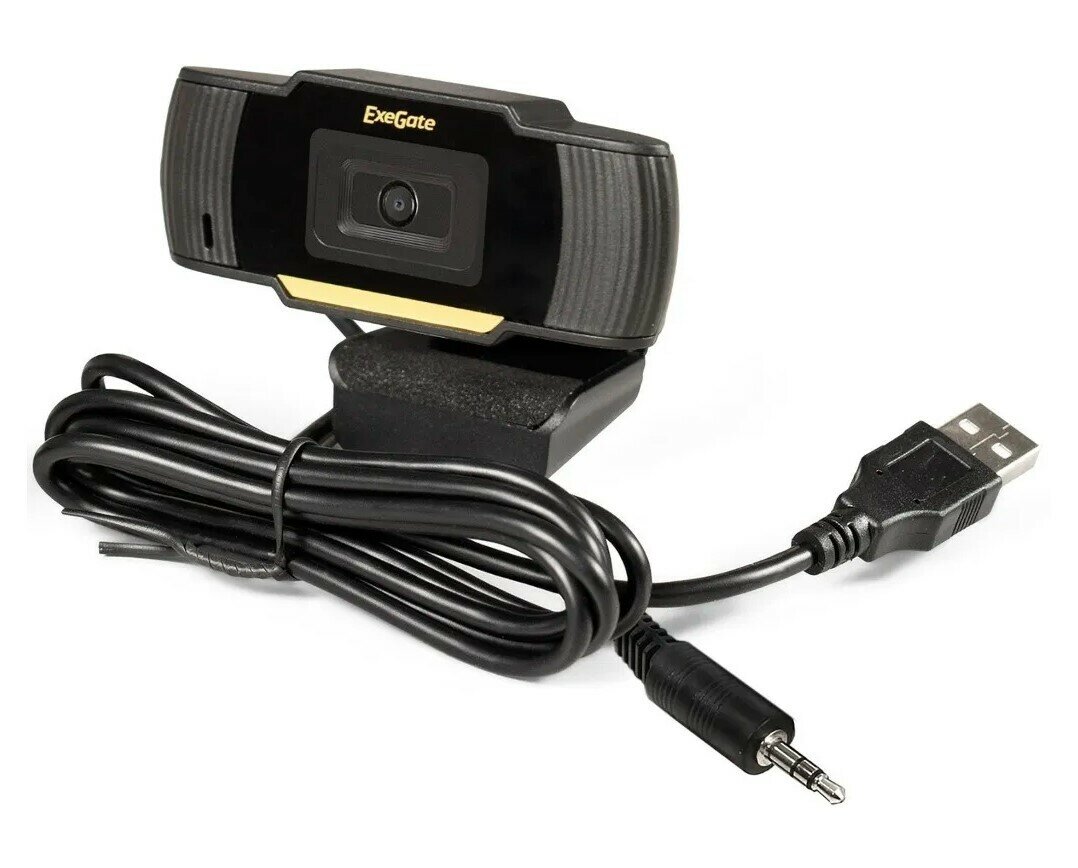 Веб-камера EXEGATE GoldenEye C270 мартица 1/3" 0,3 Мп, 640х480, 480P, USB