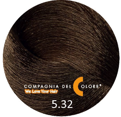 COMPAGNIA DEL COLORE краска для волос 100 МЛ 5.32