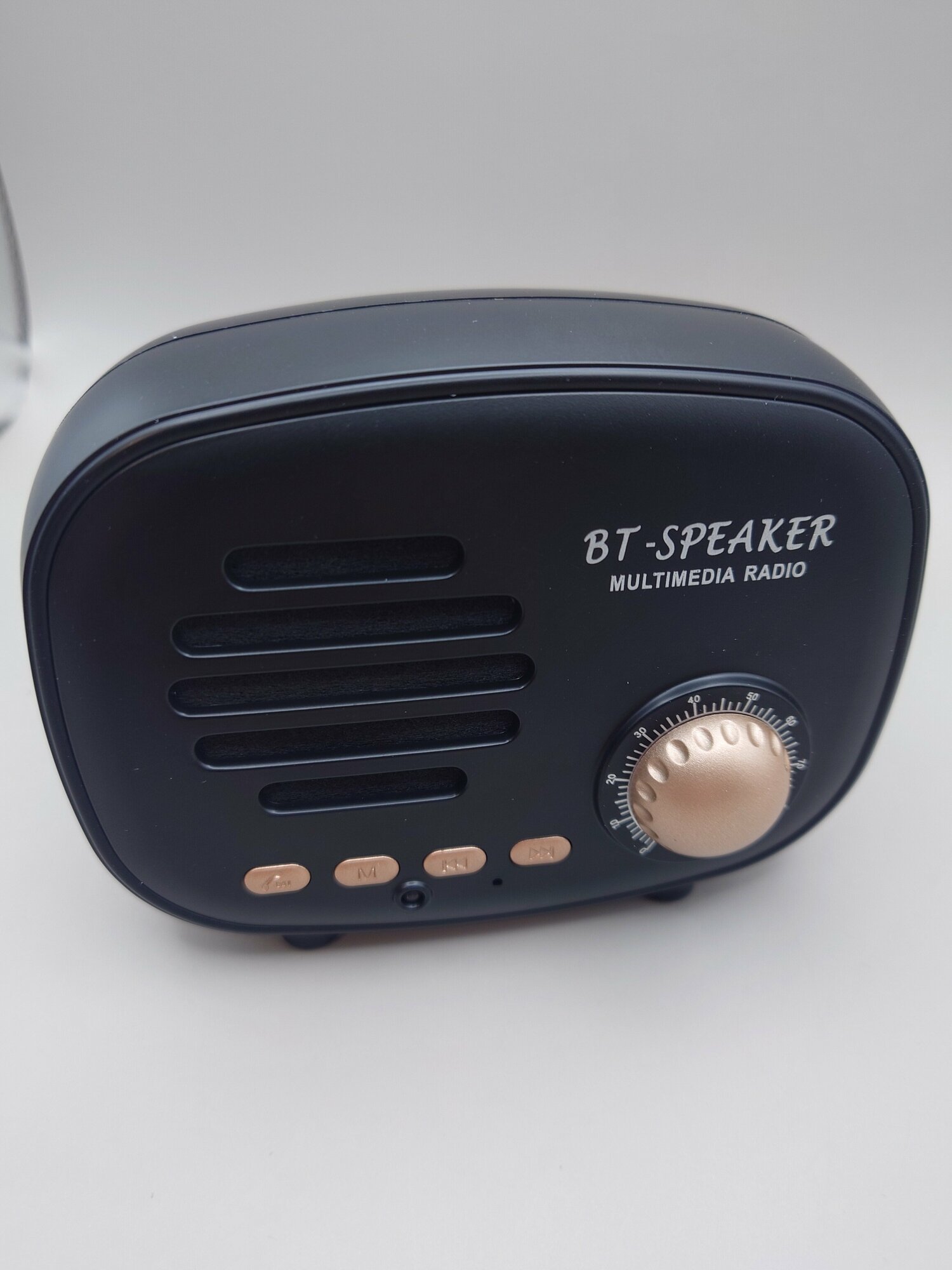 фото Портативная колонка Q-108 MINI, беспроводная акустика с Bluetooth, FM, 10Вт, Чёрная