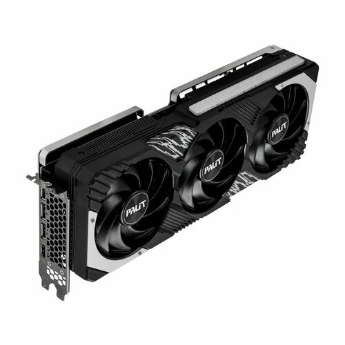 Видеокарта Palit PCI-E 40 RTX4070 GAMINGPRO OC NVIDIA GeForce RTX 4070 12288Mb 192 GDDR6X HDMIDPx3 8573400₽